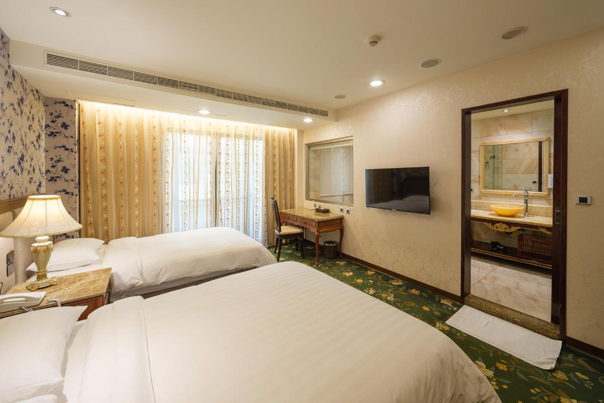 Grand Pleasure Spring Hotel Taipeh Exterior foto